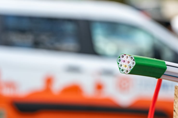 glasfaser-leerrohr
