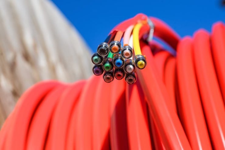 Glasfaser Kabel DNS:NET