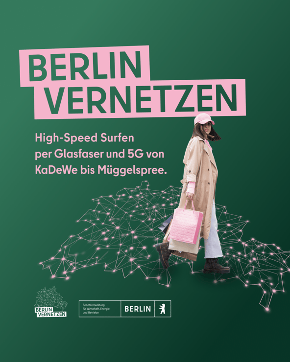 Berlin vernetzen Hauptmotiv
